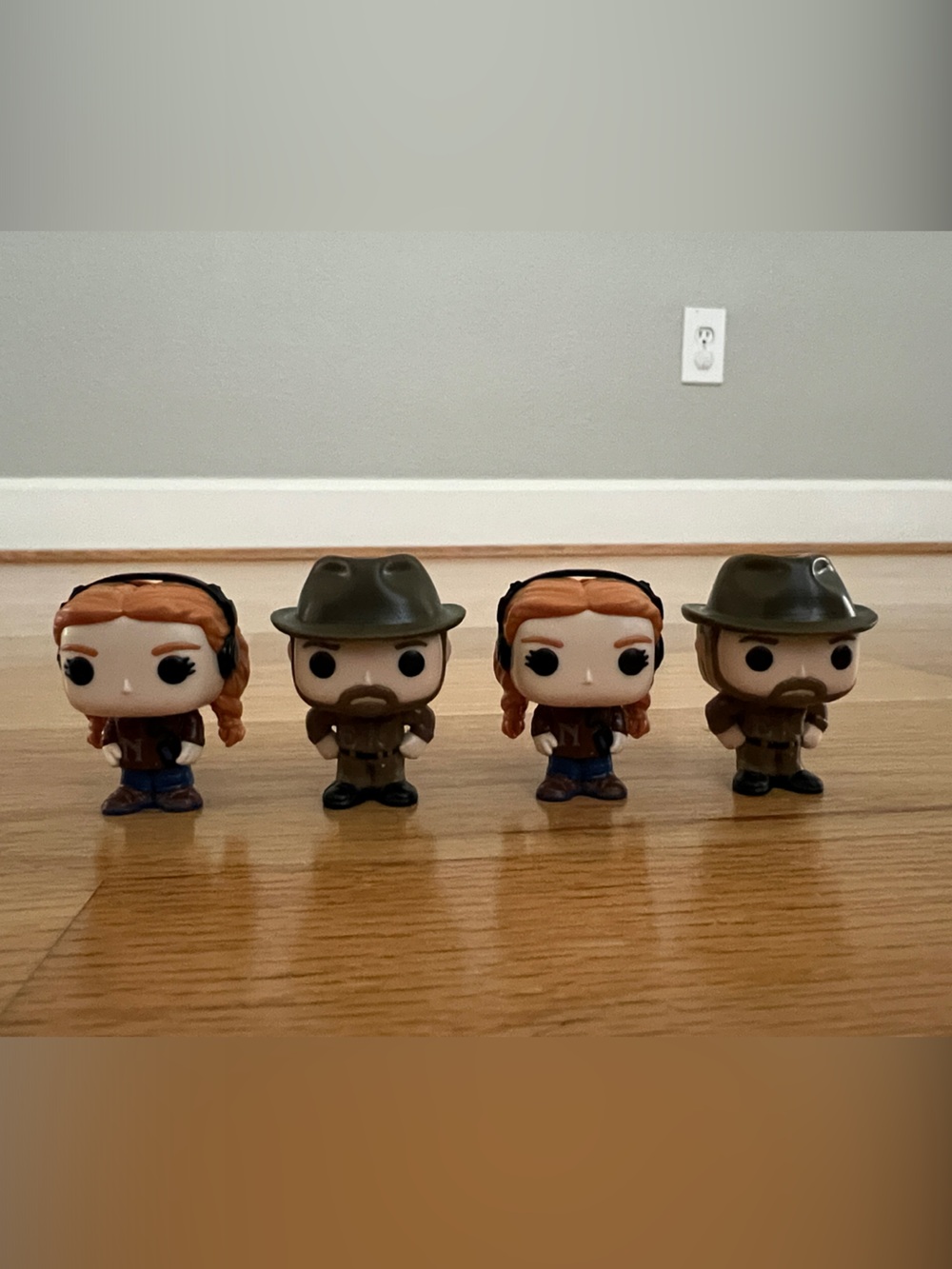 Funko Pop! Set — Four total Max and Hopper